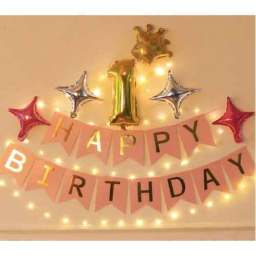 DIY Birthday Decoration - Diamond Pink DIY Birthday Decoration - Diamond Pink